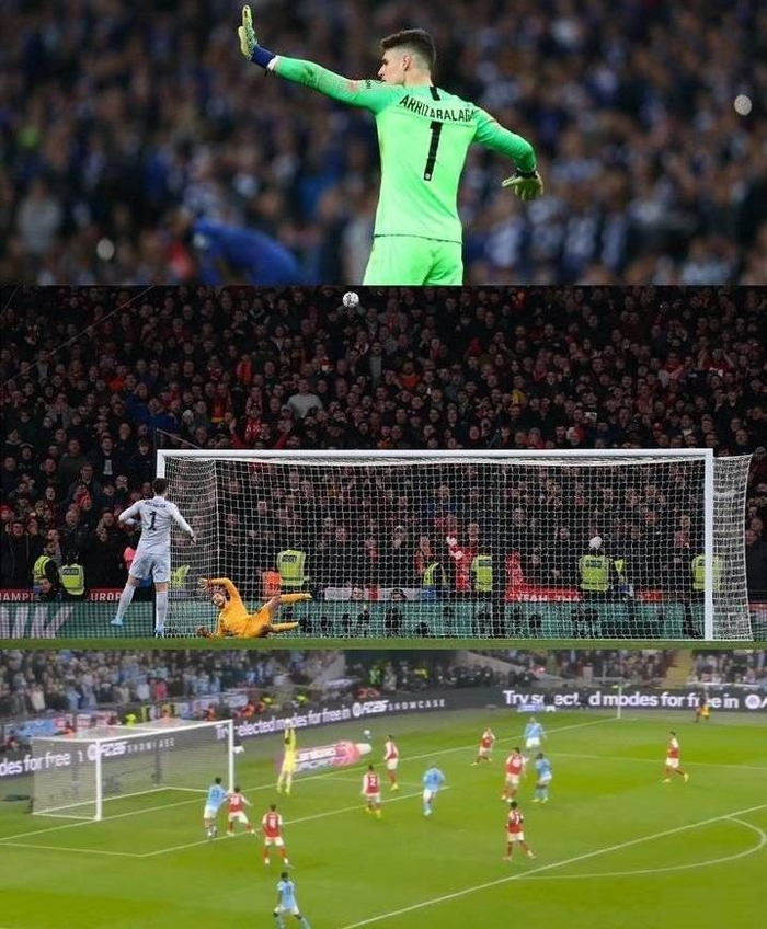 凯帕三度英联杯决赛失误成魔咒，阿森纳再遭重